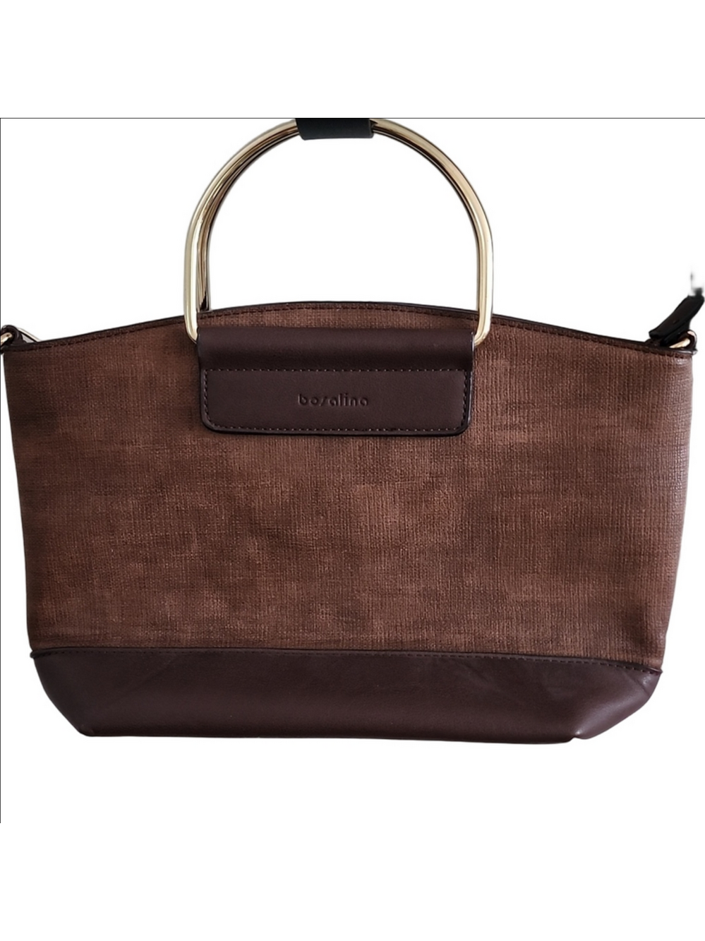 Vintage Bosalina Handbag Purse Brown